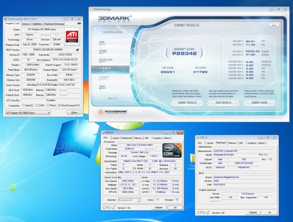 ASUS Radeon HD 5870 Matrix GPU: 1525 MHz !!! 2