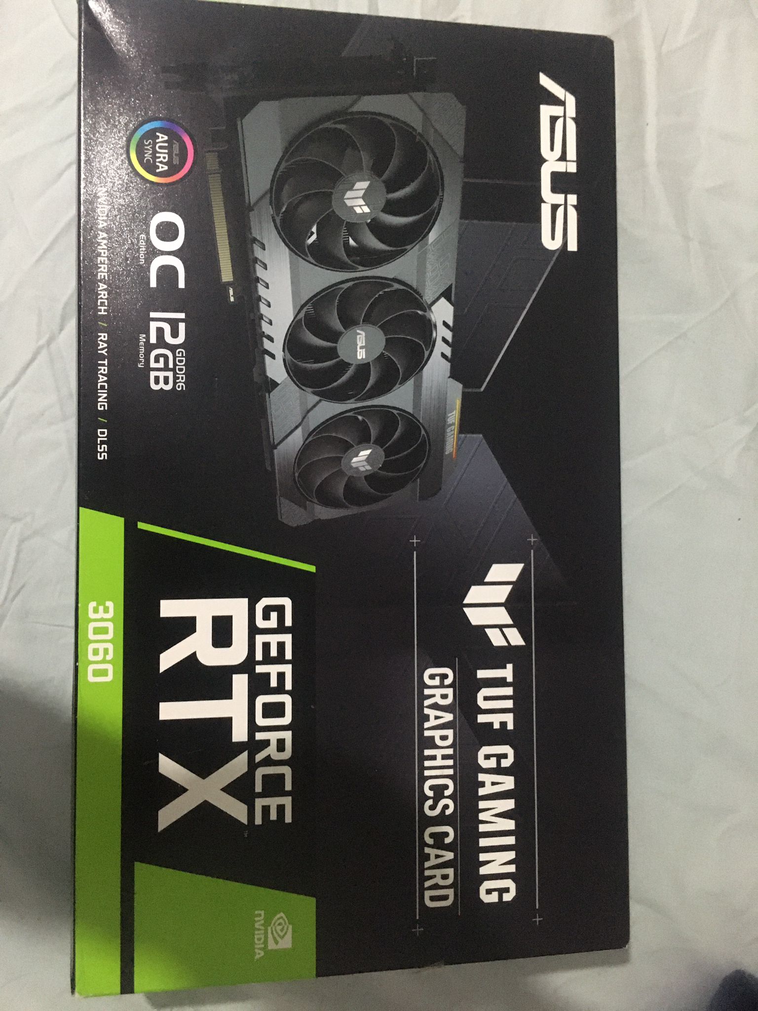 SATILDI VATAN FATURALI ASUS GeForce TUF RTX 3060 GAMING V1 OC 12GB