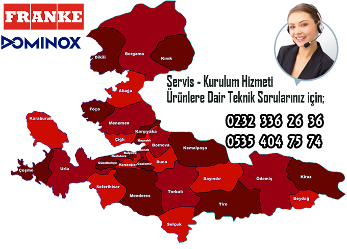 Franke yetkili servis İzmir