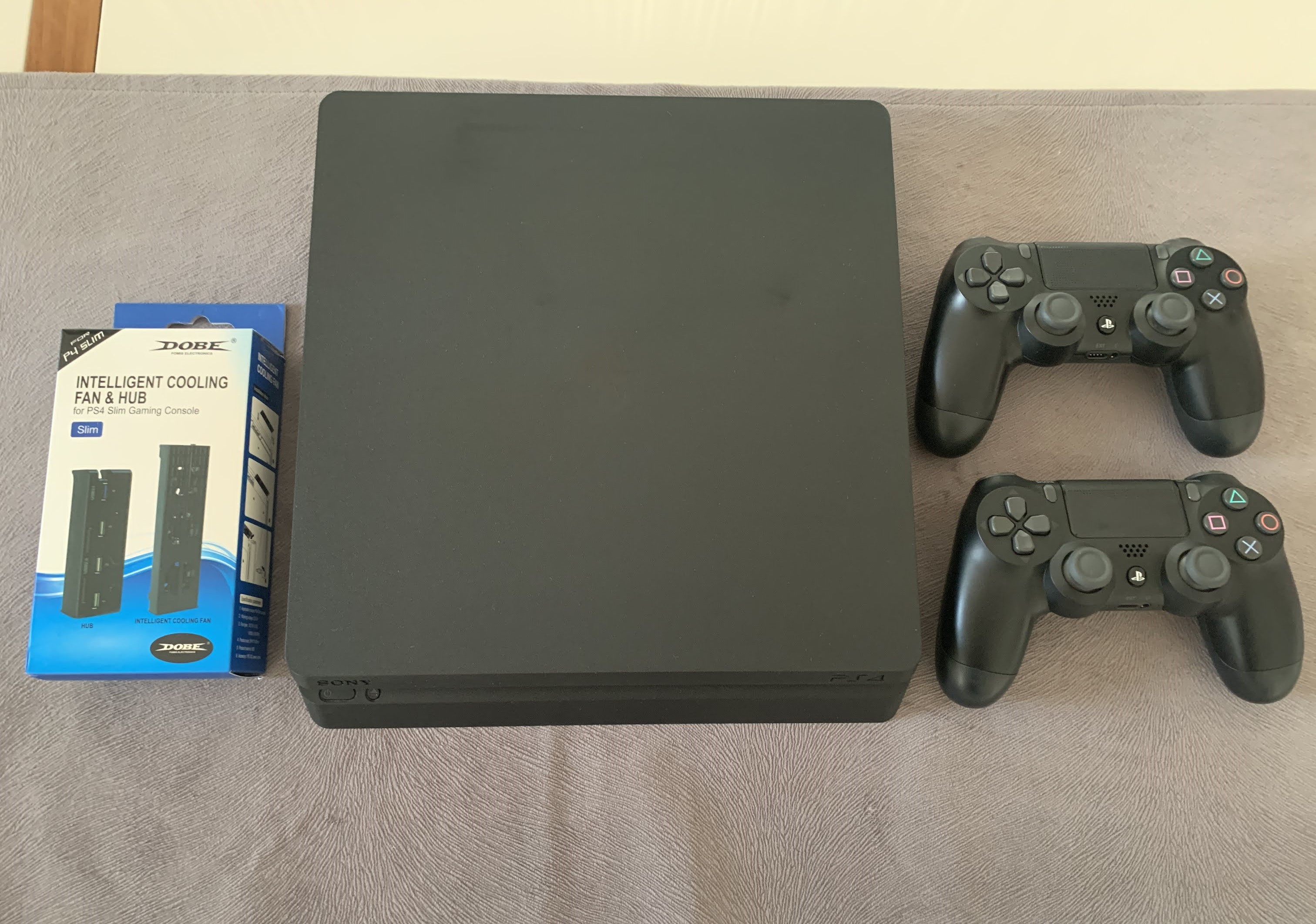 Playstation Slim Tb Adet Dualshock Kol Ve Usb Oklay C Fan Seti