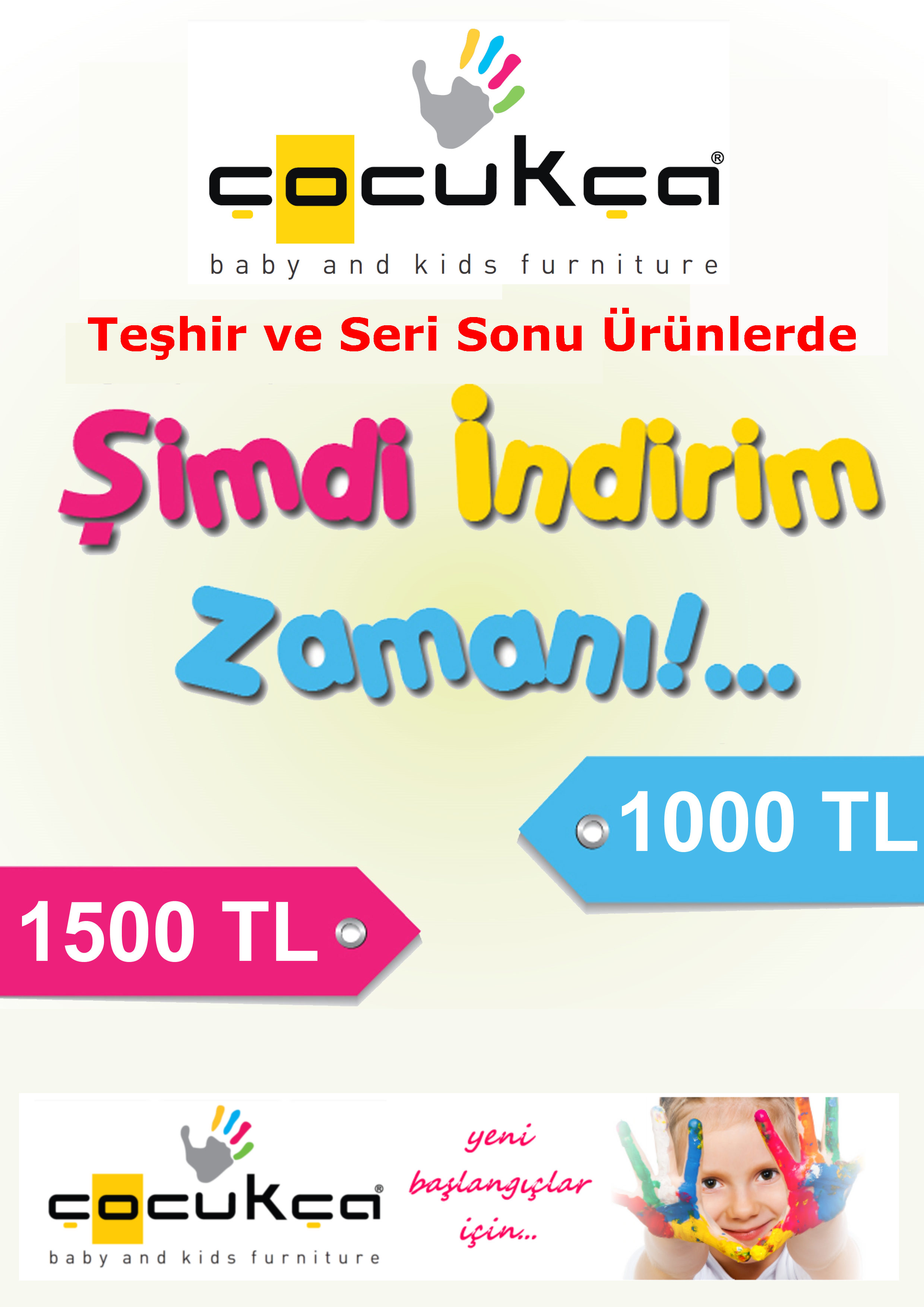 ÇOCUKÇA MOBİLYA�DA SERİ SONU ÜRÜN FIRSATLARI » Sayfa 1 1