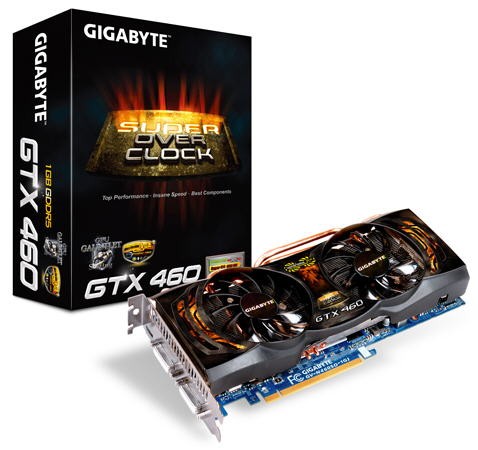 Gigabyte GeForce GTX 460 SuperOverclock lanse edildi Donan mHaber