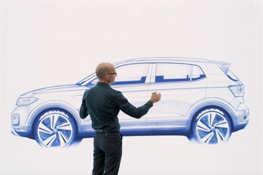   Volkswagen shares the biggest SUV T-Cross video 