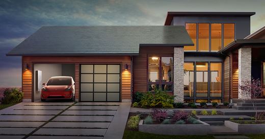   Tesla Solar Roof and Powerwall System Work Well 