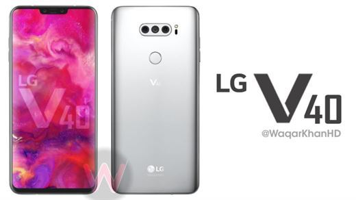   Characteristics and date of leakage of the five-camera LG V40 ThinQ leakage phone 