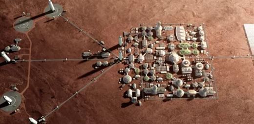   What does space travel on Mars travel? 