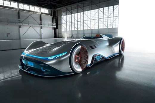   Mercedes Vision EQ Silver Arrow Concept 