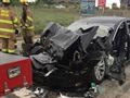   Model S driver strikes a fire truck Tesla accuses Autopilot 