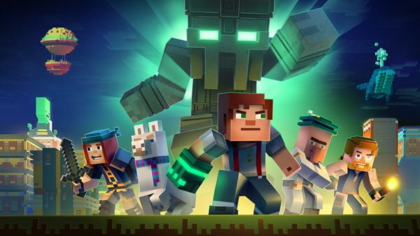 Minecraft Story Mode Netflix E Geldi Donanimhaber