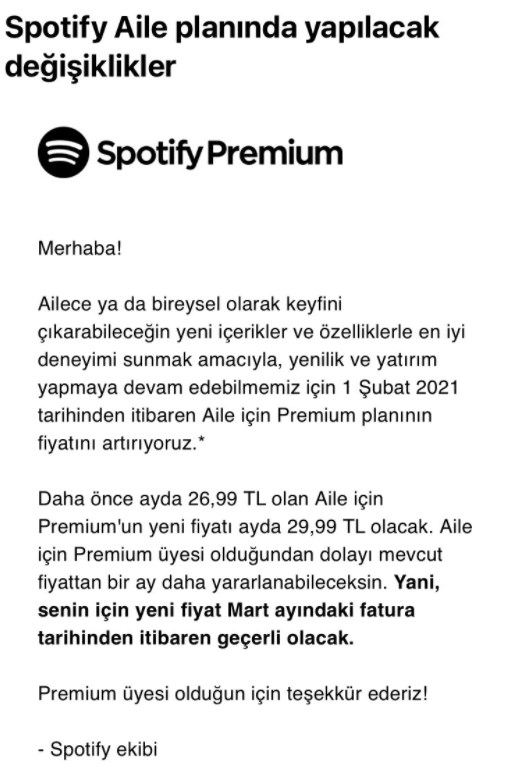 spotify in aile plani ucretine zam geldi teknoloji haberleri dh