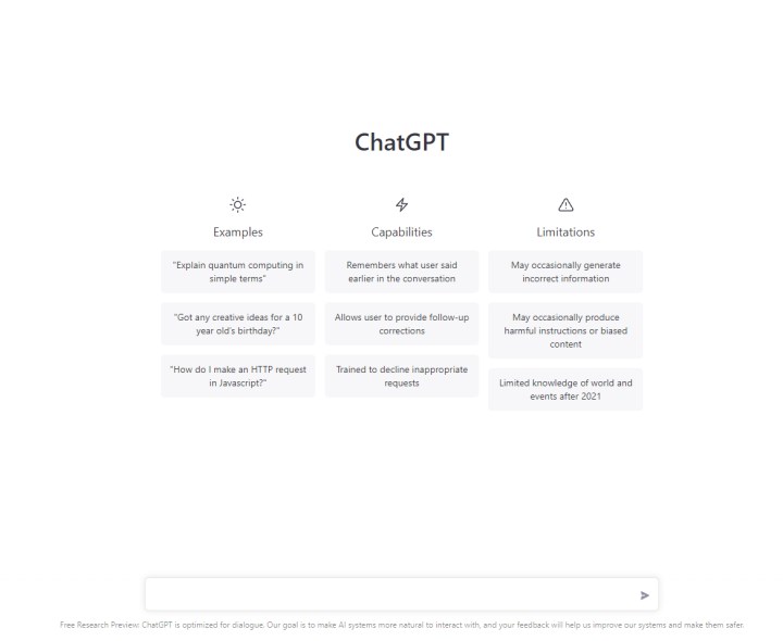 ChatGPT kullanımı