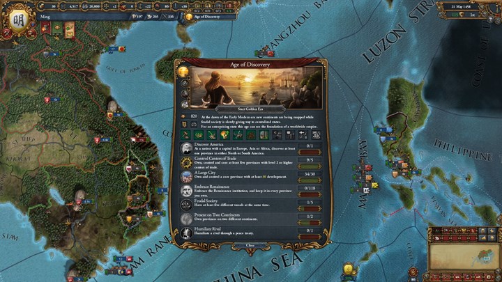 tarihi strateji oyunu Europa Universalis 4