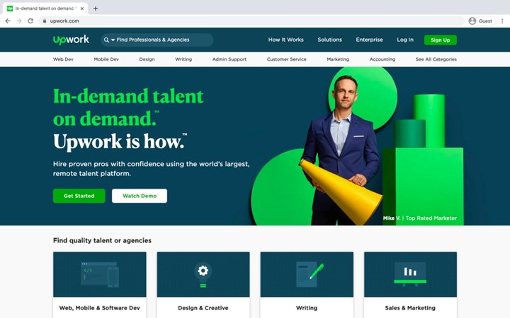 upwork ile freelancer olarak para kazanma