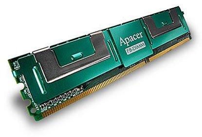 Apacer düşük güç tüketimli FB-DIMM belleklerini duyurdu