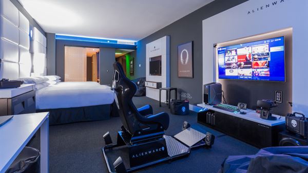 Alienware Ve Hilton Isbirligiyle Dunyanin Ilk Oyuncu Bilgisayarli Otel Odasi Donanimhaber