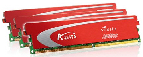 A-DATA, Nehalem için 6GB'lık DDR3 bellek kiti hazırladı