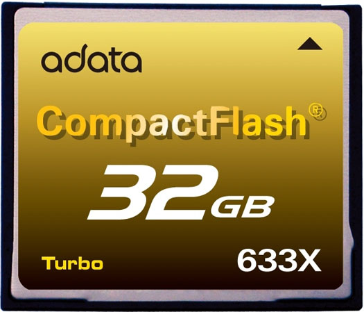 A-Data yüksek hızlı CompactFlash bellek kartlarını duyurdu