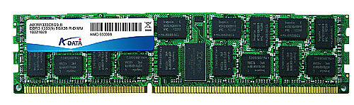 A-Data'dan sunucular için 8GB kapasiteli DDR3 RDIMM bellek modülü