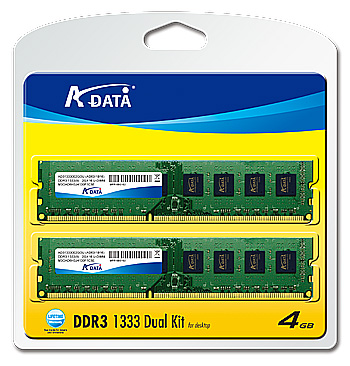 A-Data ürün gamını Intel sertifikalı yeni DDR3 kitleriyle genişletiyor