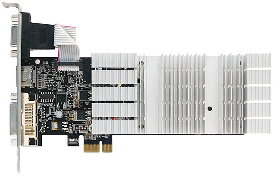 Albatron'dan mini-bilgisayarlar için PCIe x1 uyumlu GeForce G210