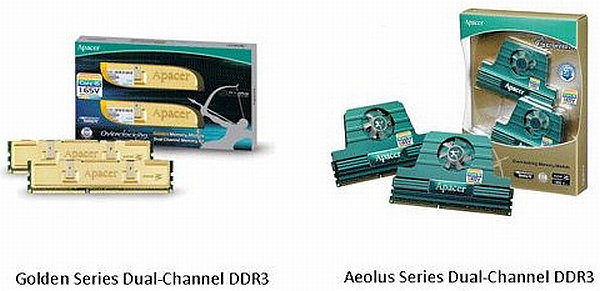 Apacer, Core i5 ve Core i7 serisi Intel işlemciler için 16 yeni DDR3 bellek kiti hazırladı