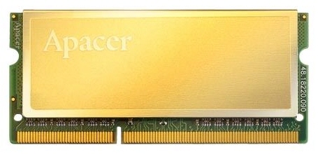 Apacer Golden serisi DDR2 ve DDR3 SO-DIMM belleklerini gösterdi