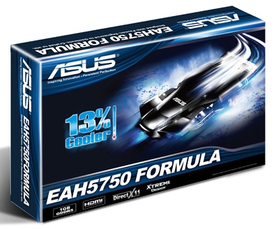Asus'un Formula serisi Radeon HD 5750 modeli göründü