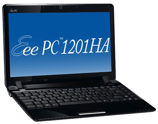 Asus Eee PC 1201HA, Amerika pazarına daha düşük konfigürasyonla giriyor
