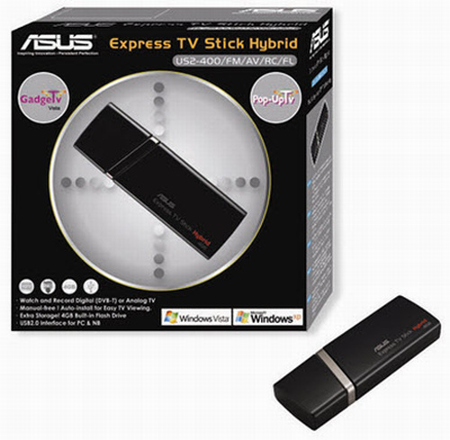 Asus dünyanın ilk 4GB depolama kapasiteli melez tv kartını duyurdu