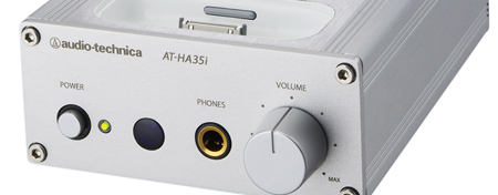 Audio-Technica iPod Dock'uyla Kulaklık amfisini buluşturdu: AT-HA35i