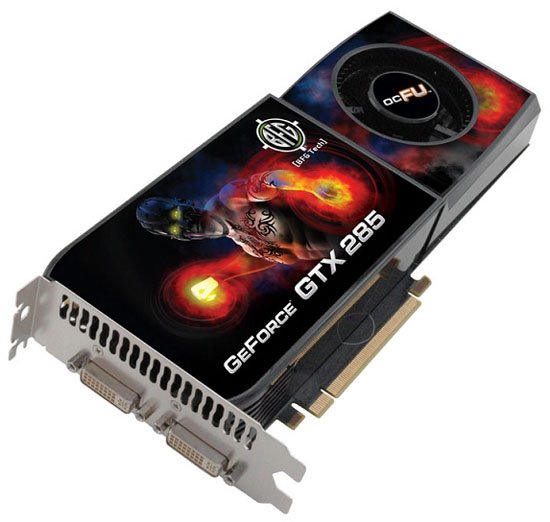 BFG su soğutmalı GeForce GTX 295 H2OC ve hız aşırtmalı GeForce GTX 285 OCFU modellerini duyurdu