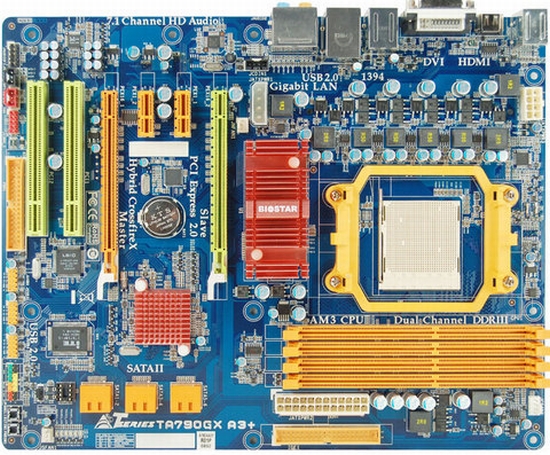 Biostar, 790GX yonga setli ve DDR3 destekli yeni anakartını gösterdi