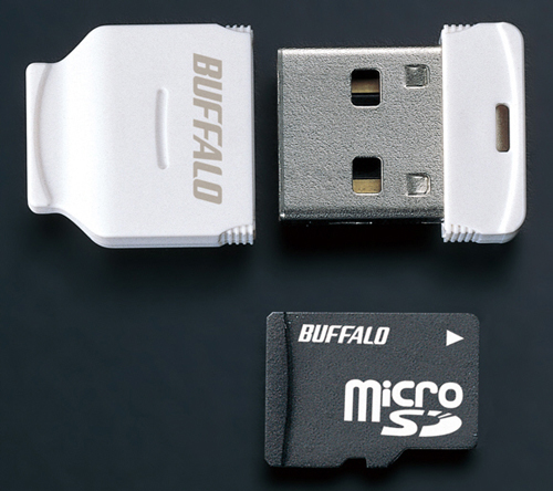 Buffalo microSD tabanlı USB sürücülerini kullanıma sunuyor