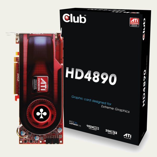 Club 3D, Radeon HD 4890 modelini duyurdu 