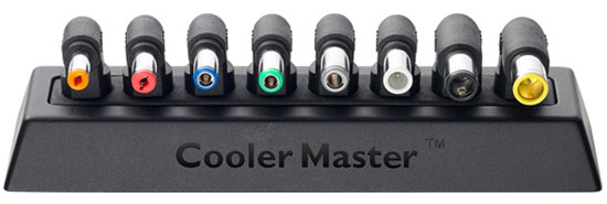 Cooler Master 95 Watt'lık evrensel dizüstü bilgisayar adaptörünü satışa sunuyor