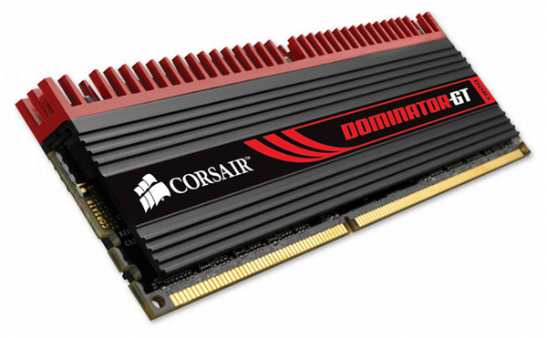 Corsair Dominator GT serisinin ilk çift kanal DDR3 kitini duyurdu