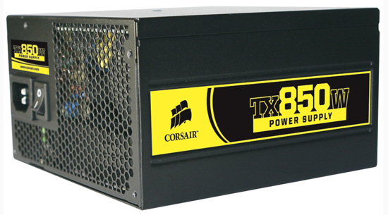Corsair'den TX serisi 850 watt'lık yeni güç kaynağı
