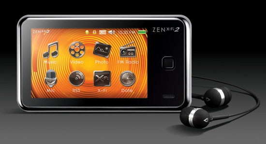 Creative'den yeni medya oynatıcısı; Zen X-Fi 2
