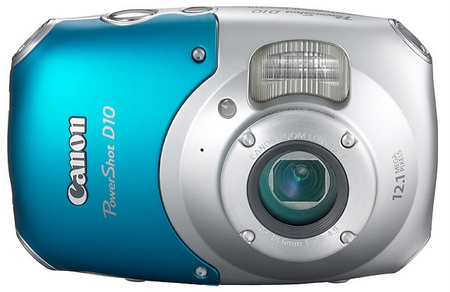 Canon'dan suya ve darbelere karşı dayanıklı kamera; PowerShot D10