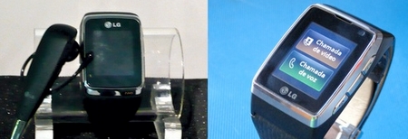 LG Mobile'ın yeni saat telefon modeli görüntülendi