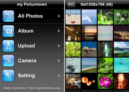 Nikon, iPhone için myPicturetown uygulamasını kullanıma sunuyor