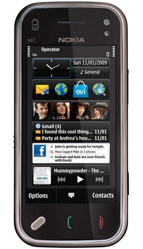 QWERTY klavyeli Nokia N97 Mini, resmi olarak tanıtıldı