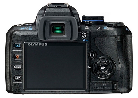 Olympus'dan yeni bir D-SLR kamera daha; E450