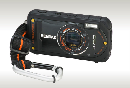 Pentax'dan suya, darbelere, toza ve soğuğa karşı dayanıklı kompakt kamera; Optio W90