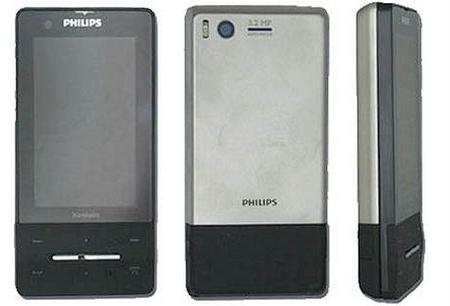 Philips'den dokunmatik ekranlı telefon; Xenium X810