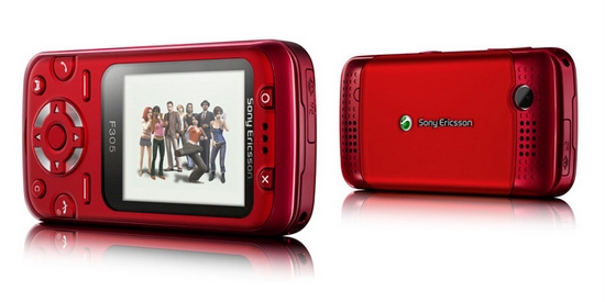 Sony Ericsson, F305 modeline kırmızı ve gri renk seçeneği ekledi