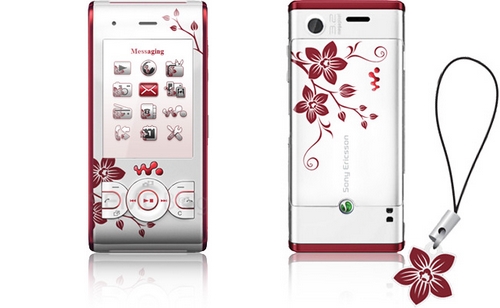 Sony Ericsson W595: Cosmopolitan Flower Edition