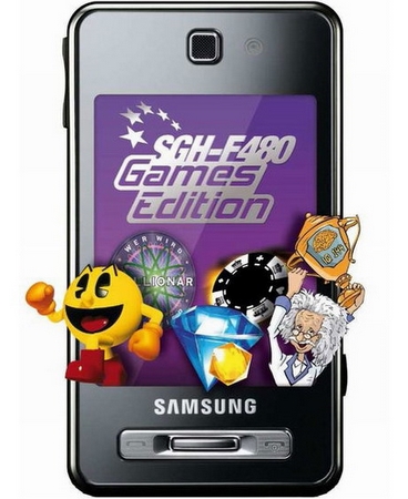 Samsung F480: Games Edition üzerindeki örtüler kaldırıldı