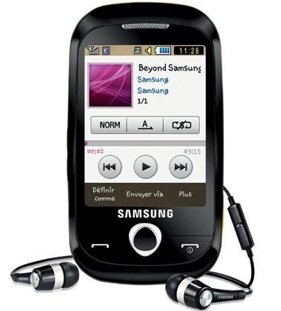 Samsung'dan dokunmatik ekranlı bir yeni telefon daha; S3650 Corby