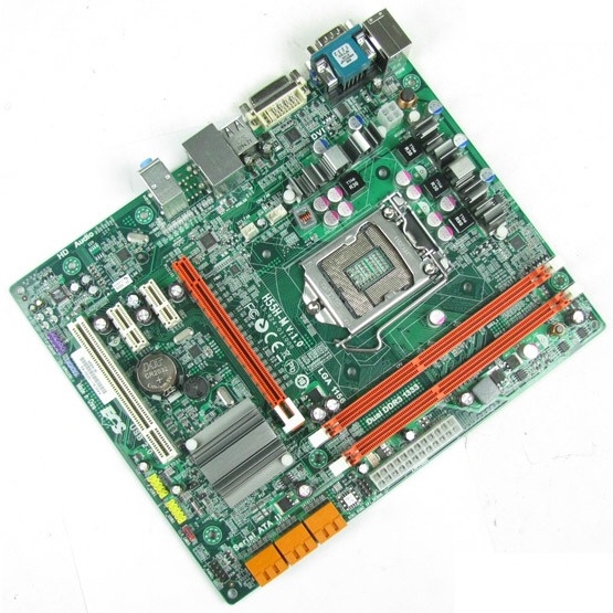 ECS'den 32nm Intel işlemciler H55 çipsetli anakart: H55M